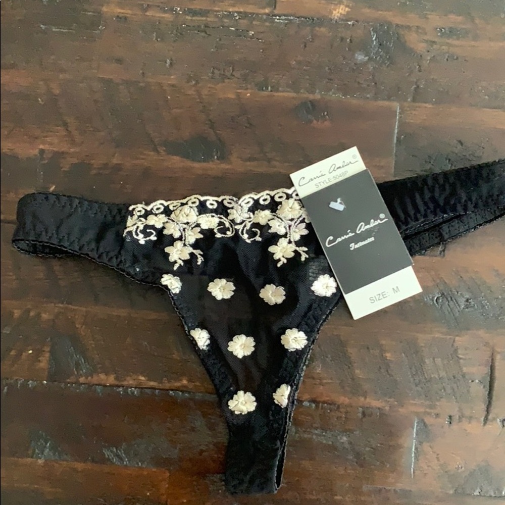 Carrie Amber Thong Panties Medium